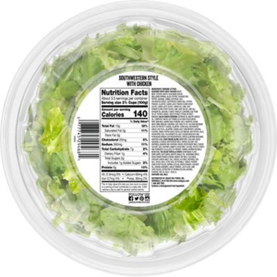 Bonduelle Bistro Grande Grilled Chicken Southwestern Style Salad Bowl with Salsa Ranch - 11.75 Oz - Image 5