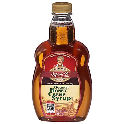 Micheles Syrup Honey Creme - 13 Oz - Image 2