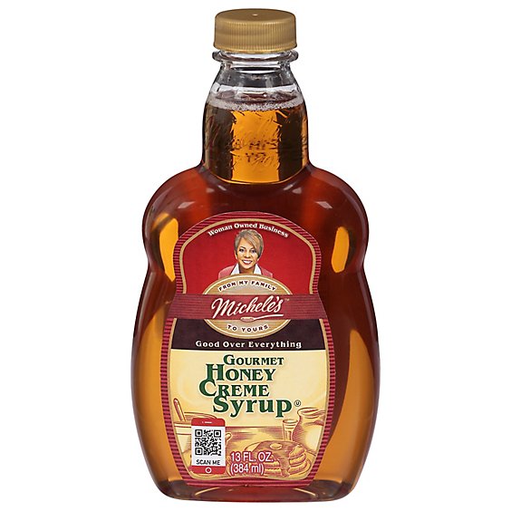 Micheles Syrup Honey Creme - 13 Oz