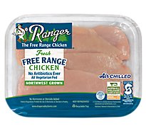 Ranger Chicken Breast Thin Sliced Boneless Skinless Air Chilled - 1.00 Lb