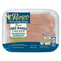 Ranger Chicken Breast Thin Sliced Boneless Skinless Air Chilled - 1.00 Lb - Image 1