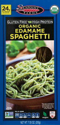 Seapoint Farms Pasta Organic Edamame Spaghetti Box - 7.05 Oz - Image 2