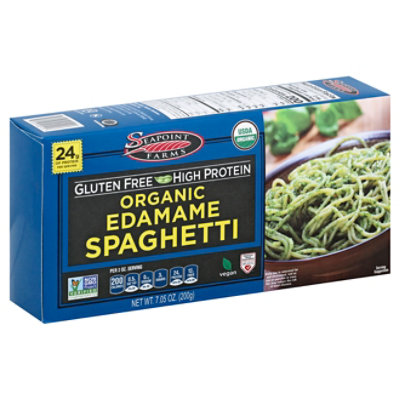 Seapoint Farms Pasta Organic Edamame Spaghetti Box - 7.05 Oz - Image 1