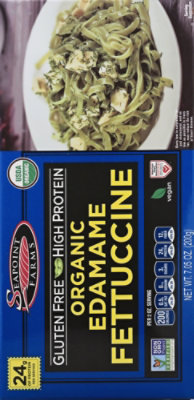 Seapoint Farms Pasta Organic Edamame Fettuccine Box - 7.05 Oz - Image 6