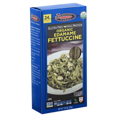 Seapoint Farms Pasta Organic Edamame Fettuccine Box - 7.05 Oz