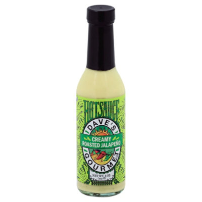 Daves Gourmet Sauce Hot Jlpno Crmy Rst - 8 Oz - Image 3