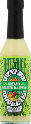 Daves Gourmet Sauce Hot Jlpno Crmy Rst - 8 Oz - Image 2