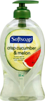 Softsoap Hand Soap Liquid Crisp Cucumber & Melon - 11.25 Fl. Oz. - Image 2