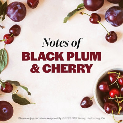 SIMI Cabernet Sauvignon Red Wine - 375 Ml - Image 3