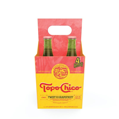 Topo Chico Mineral Water Sparkling Twist Of Grapefruit - 4-12 Fl. Oz. - Image 3