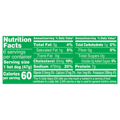 Applegate The Great Organic Uncured Turkey Hot Dog - 10oz - Image 3