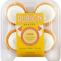 Rubicon Cupcakes Triple Lemon 4 Pack  - Each - Image 2