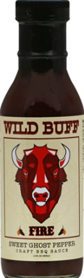 Wild Buff Bbq Sauce Fire - 12 Oz - Image 2