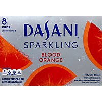 Dasani Water Sparkling Zero Calorie Blood Orange Flavored 8 Count - 12 Fl. Oz. - Image 3
