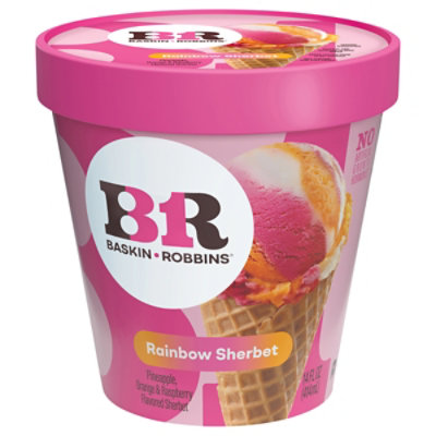 Baskin Robbins Sherbet Rainbow - 14 Fl. Oz. - Image 3