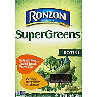 Ronzoni Super Greens Pasta Rotini Box - 12 Oz - Image 2