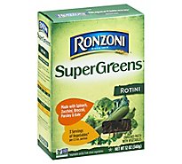 Ronzoni Super Greens Pasta Rotini Box - 12 Oz