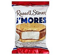 Russell Stover Smores Marshmallow Milk Chocolate & Graham Crackers Bag - 1.3 Oz