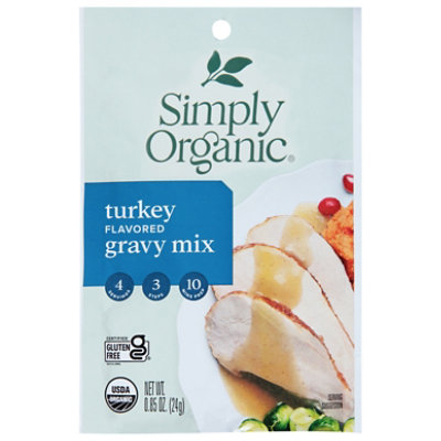 Simply Organic Mix Gravy Rstd Turkey Org - 0.85 Oz - Image 3