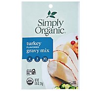 Simply Organic Mix Gravy Rstd Turkey Org - 0.85 Oz