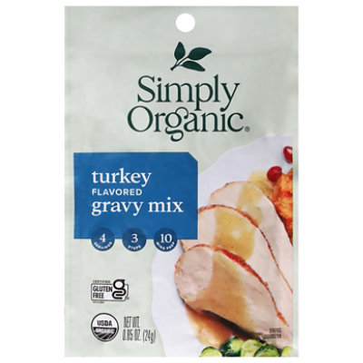 Simply Organic Mix Gravy Rstd Turkey Org - 0.85 Oz - Image 1
