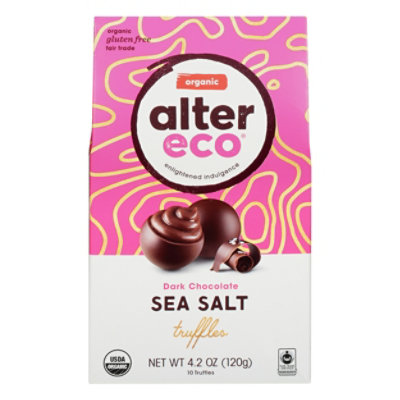 Alter Eco Organic Sea Salt Truffles - 4.2 Oz - Image 3