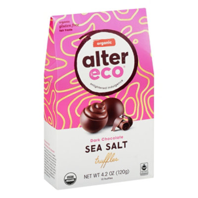 Alter Eco Organic Sea Salt Truffles - 4.2 Oz - Image 1