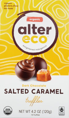 Alter Eco Choc Truffle Sltd Caramel - 4.2 Oz - Image 1
