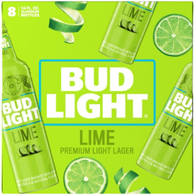 Bud Light Lime Beer 4.2% ABV In Aluminum Bottles - 8-16 Fl. Oz. - Image 4