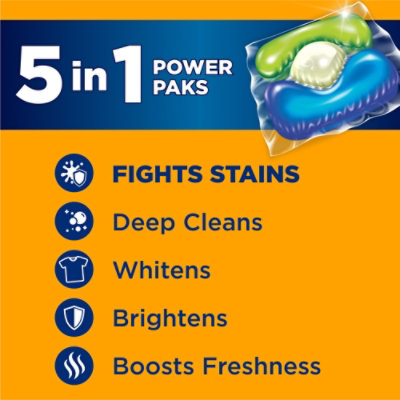 ARM & HAMMER Plus OxiClean 5 In 1 Power Paks - 24 Count - Image 2