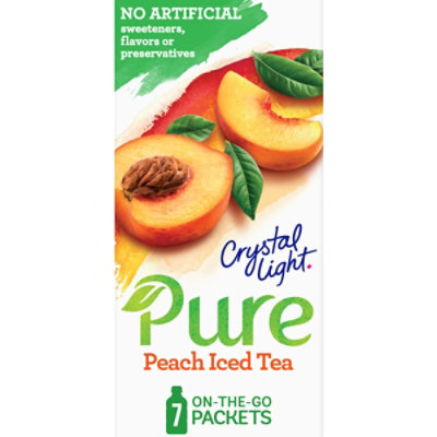 Crystal Light Pure On The Go Peach Iced Tea - .91 Oz