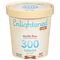 Enlightened Ice Cream Light Vanilla Bean 1 Pint - 473 Ml - Image 3