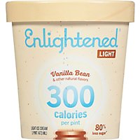 Enlightened Ice Cream Light Vanilla Bean 1 Pint - 473 Ml - Image 2