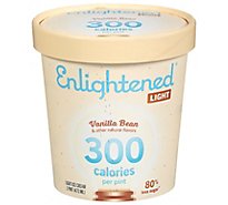 Enlightened Ice Cream Light Vanilla Bean 1 Pint - 473 Ml