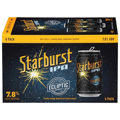Ecliptic Starburst Ipa In Cans - 6-12 Fl. Oz. - Image 2