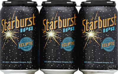 Ecliptic Starburst Ipa In Cans - 6-12 Fl. Oz. - Image 2