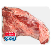 Meat Service Counter Choice Beef Loin Tri Tip Roast Marinated Contains 7% Solution - 2.50 LB