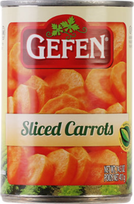 Gefen Vegetable Carrots Sliced - 14.5 Oz - Image 1