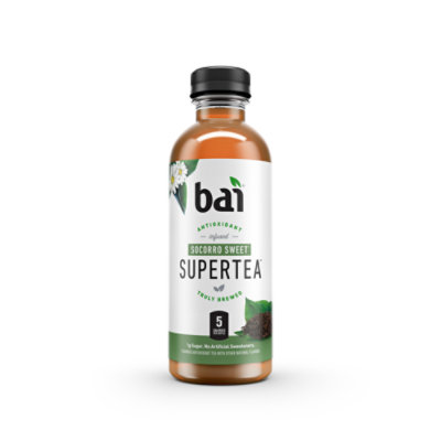 Bai Supertea Socorro Antioxidant Infused Sweet Iced Tea Bottle - 18 Fl. Oz.