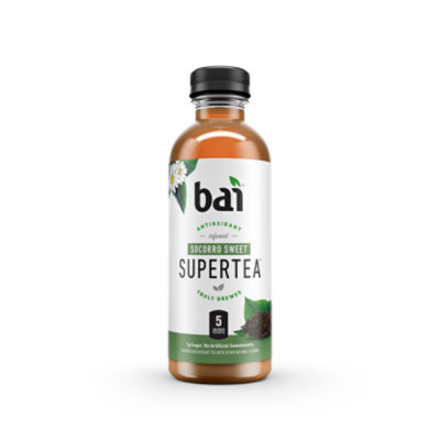 Bai Supertea Socorro Antioxidant Infused Sweet Iced Tea Bottle - 18 Fl. Oz. - Image 1