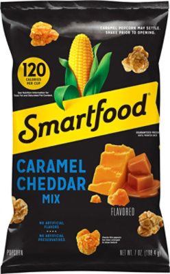 Smartfood Popcorn Caramel & Cheddar Mix - 7 Oz - Image 2