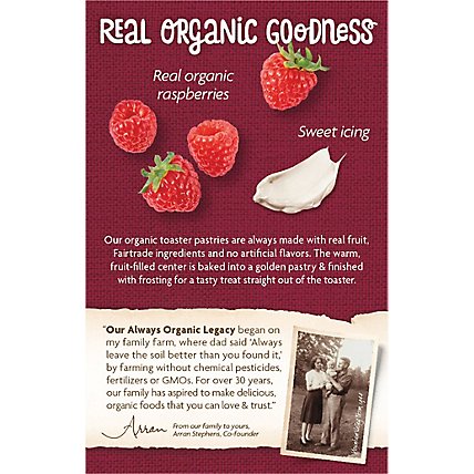 Natures Path Organic Toaster Pastries Frosted Razzi Raspberry - 11 Oz - Image 6