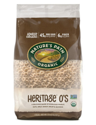 Nature's Path Organic Heritage Os Whole Grain Breakfast Cereal - 32 Oz