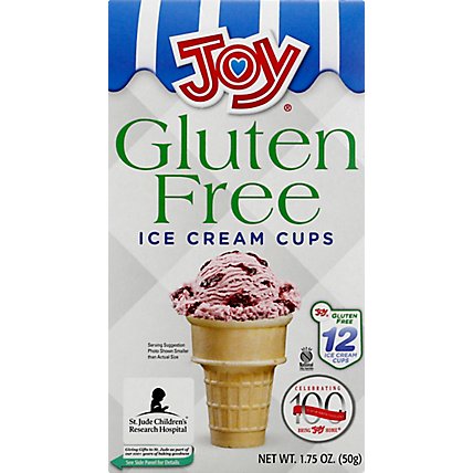 Joy Ice Cream Cups Gluten Free 12 Count - 1.75 Oz - Image 2