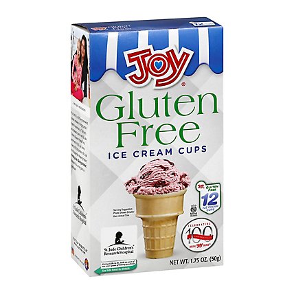 Joy Ice Cream Cups Gluten Free 12 Count - 1.75 Oz - Image 1