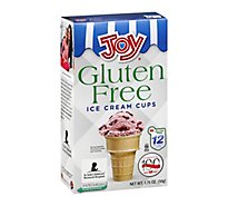 Joy Ice Cream Cups Gluten Free 12 Count - 1.75 Oz