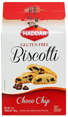 Hadar Biscotti Choc Chip - 7 Oz - Image 1