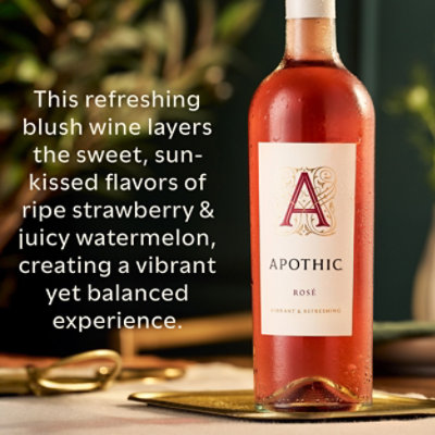 Apothic Rose Wine - 750 Ml - Image 2