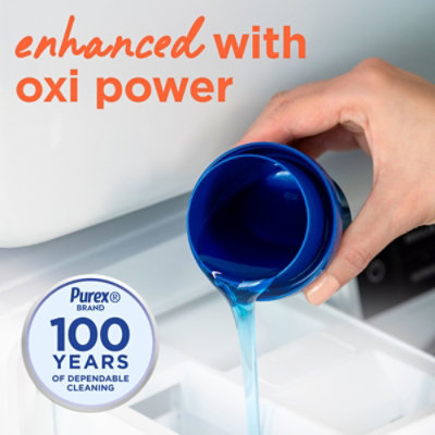 Purex Plus Oxi Fresh Morning Burst Liquid Laundry Detergent - 128 Fl. Oz. - Image 5