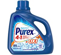 Purex Laundry Detergent Liquid Plus Oxi Fresh Morning Burst 85 Loads - 128 Fl. Oz.